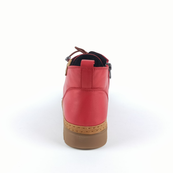 detail Dámské kotníkové boty Mago 207 743 červené