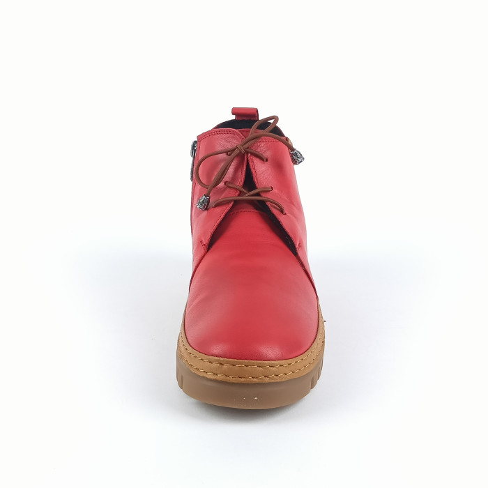 detail Dámské kotníkové boty Mago 207 743 červené