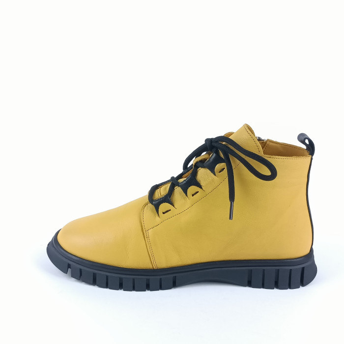 detail Dámské kotníkové boty Mago 201 24410 žluté