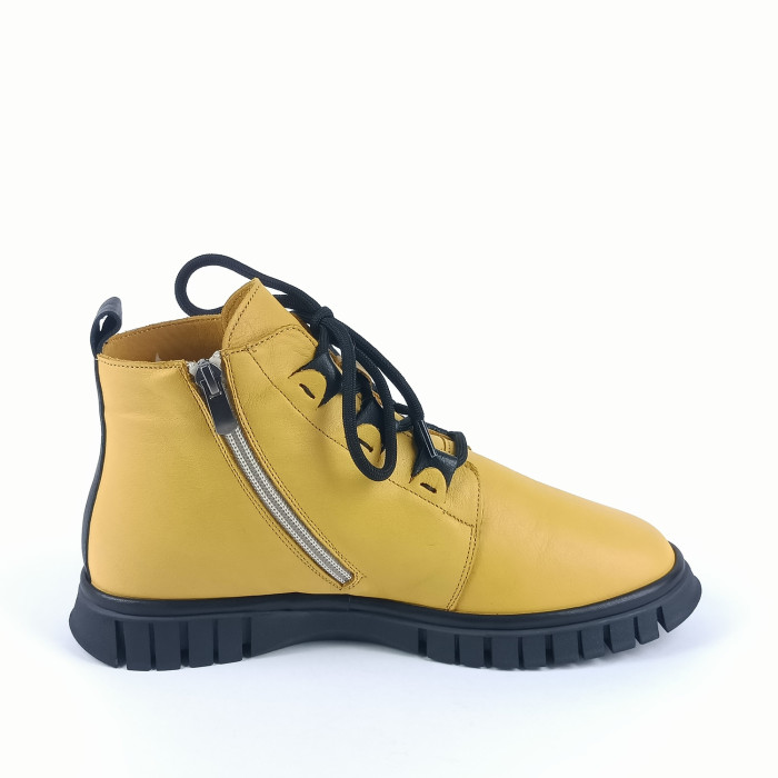 detail Dámské kotníkové boty Mago 201 24410 žluté