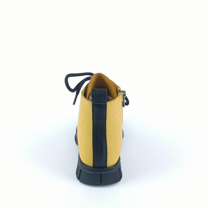detail Dámské kotníkové boty Mago 201 24410 žluté