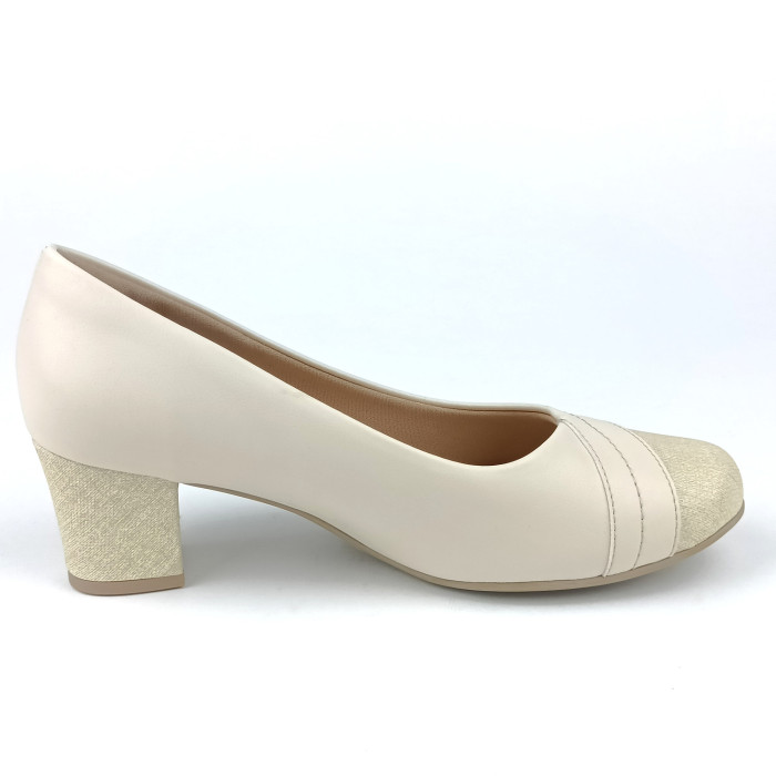 detail Dámské lodičky Piccadilly 110164-12 béžové