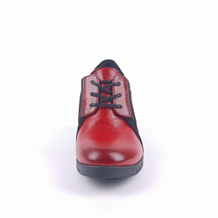 detail Dámské polobotky Barton 24-2547 červené