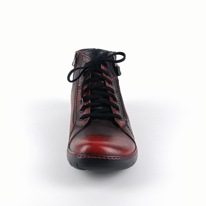 detail Pánské kotníkové boty Kacper 3-1288 červené
