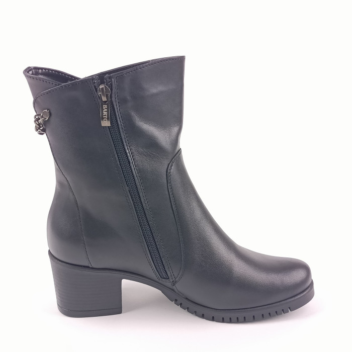 detail Dámské kotníkové boty Bartoň 7123 černé