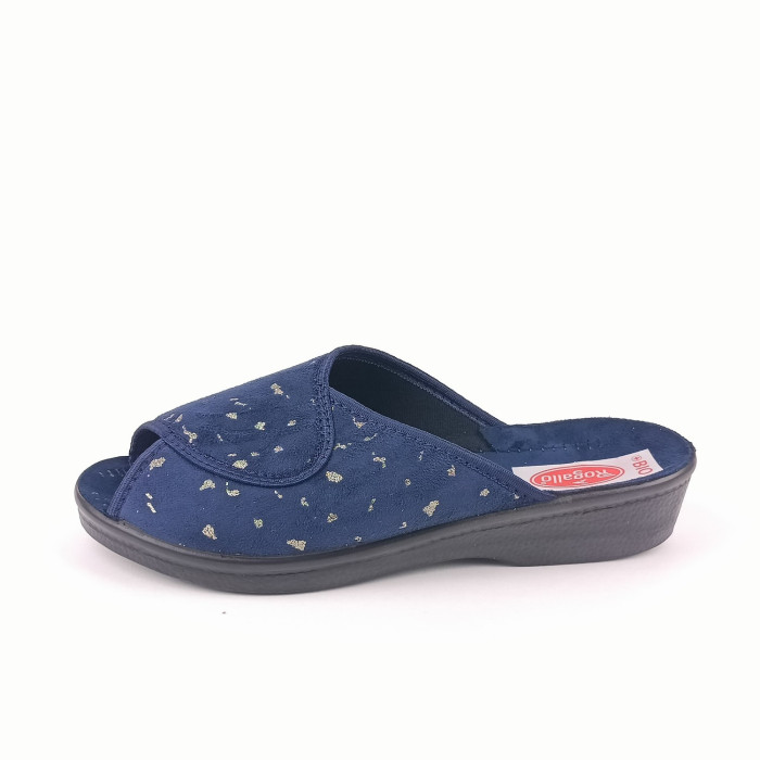detail Domácí pantofle Rogallo E/29214 modré