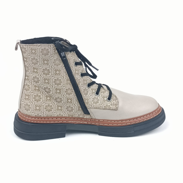 detail Dámské kotníkové boty Karyoka 3396-483/489 béžové