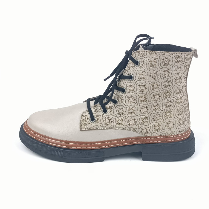 detail Dámské kotníkové boty Karyoka 3396-483/489 béžové