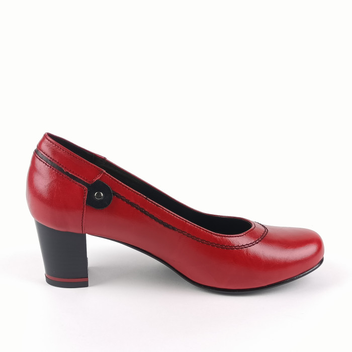 detail Dámské lodičky Bartoň 2414 červené