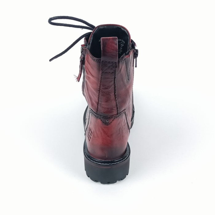 detail Dámské kotníkové boty Bagatt D31-AOE50-4000 vínové