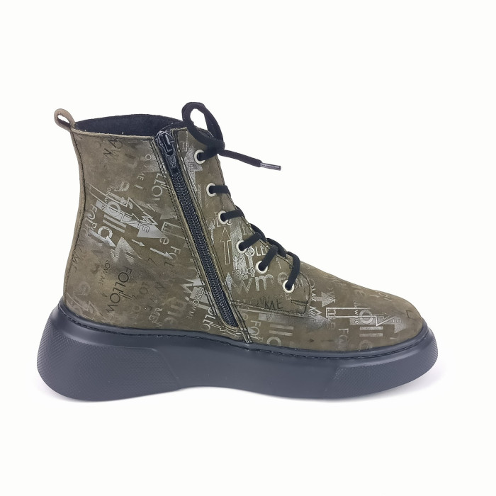 detail Dámské kotníkové boty Karyoka 3730 zelené