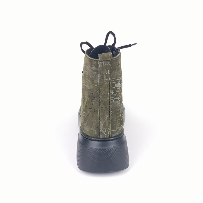 detail Dámské kotníkové boty Karyoka 3730 zelené