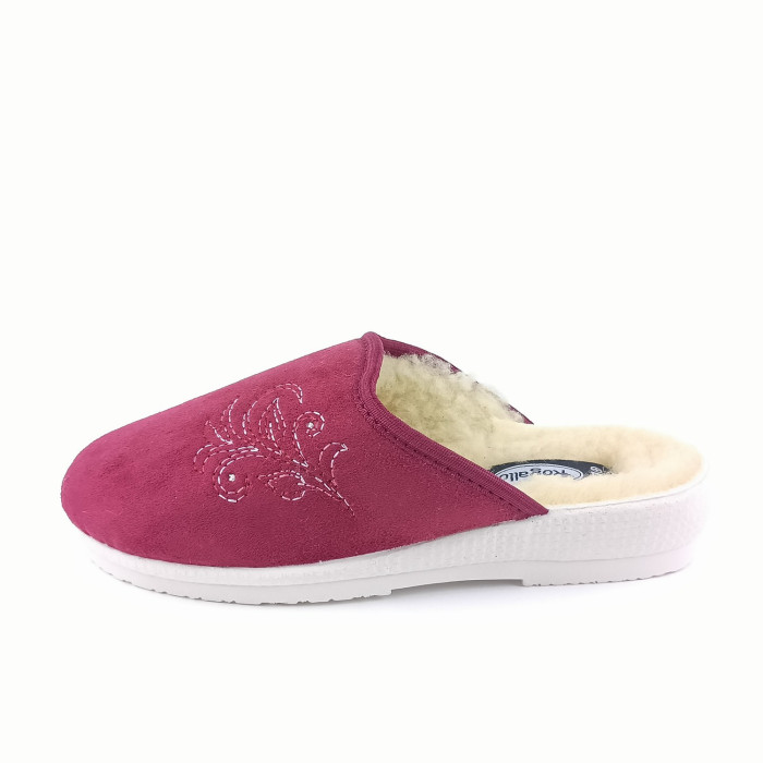 detail Domácí pantofle Rogallo 3360/106 vínové