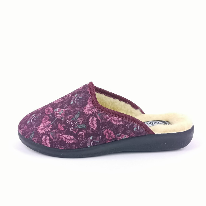 detail Domácí pantofle Rogallo 3100/110 vínové