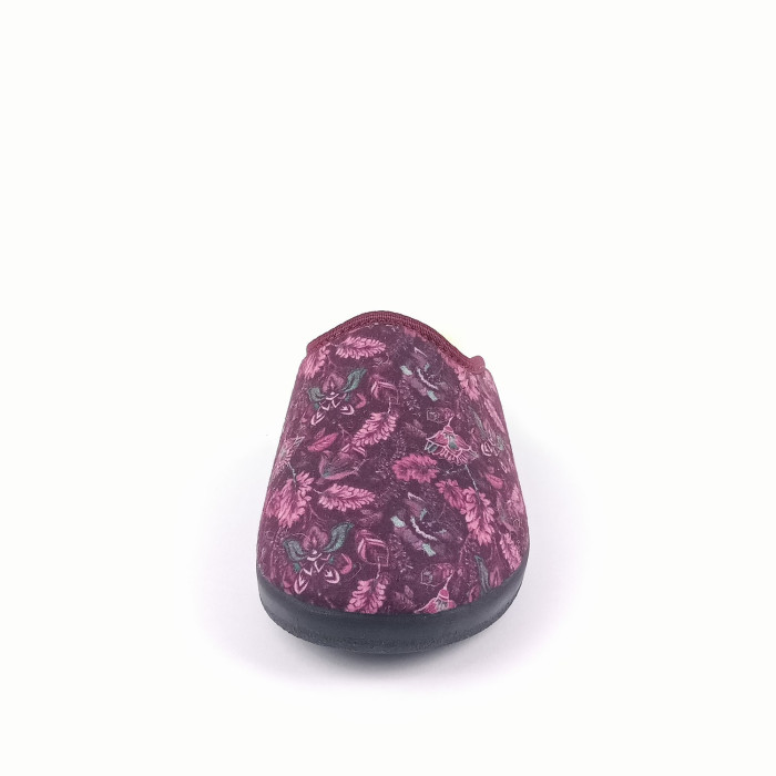 detail Domácí pantofle Rogallo 3100/110 vínové