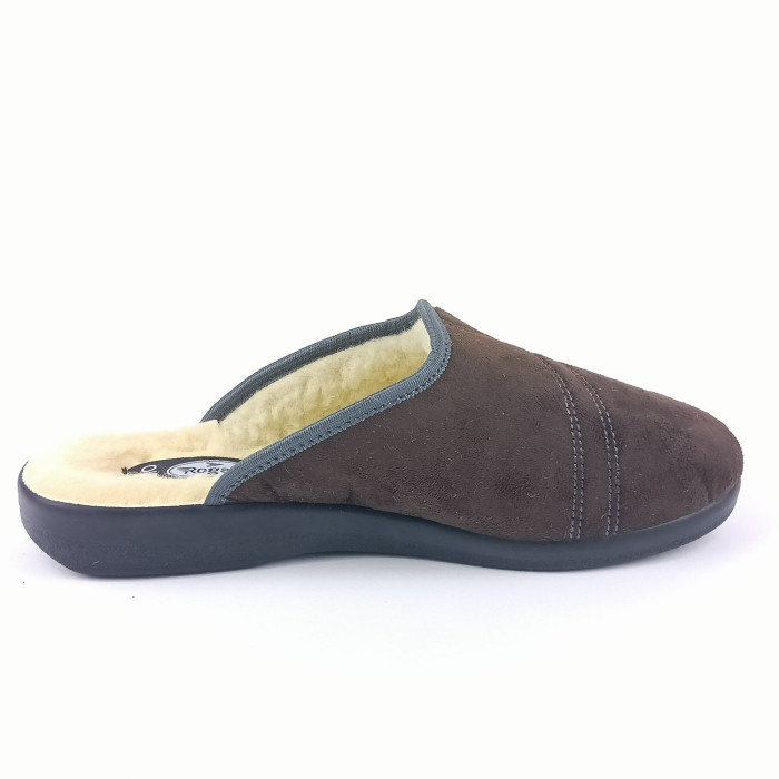 detail Domácí pantofle Rogallo 4110/006 hnědé