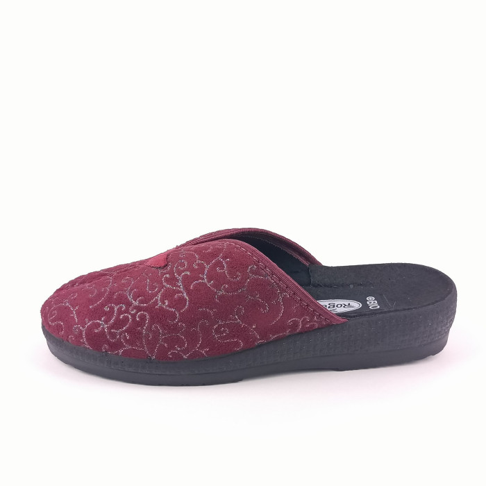 detail Domácí pantofle Rogallo 3340/017 vínové