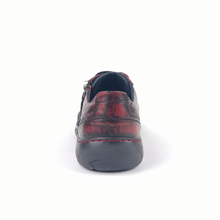 detail Dámské polobotky Kacper 2-1286 červené