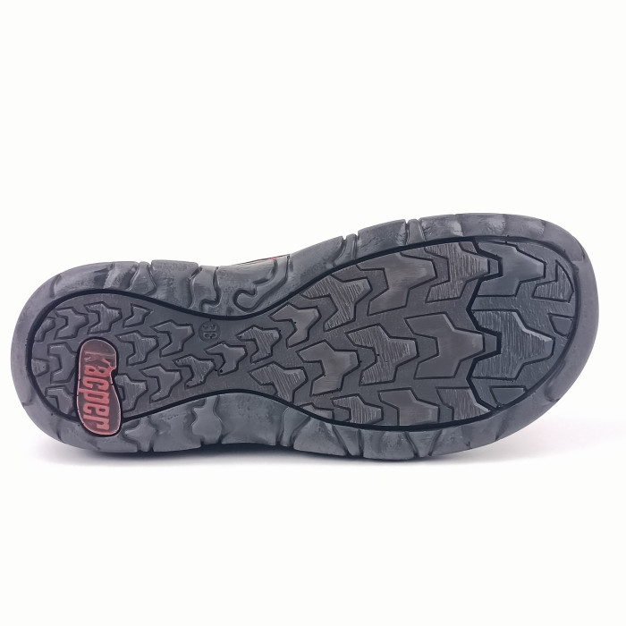 detail Dámské polobotky Kacper 2-1286 červené