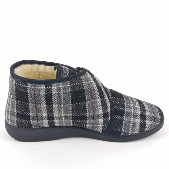 detail Pánské bačkory Rogallo 4372/009 černé