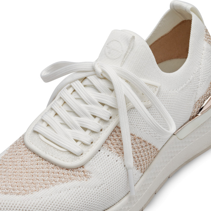 detail Dámské tenisky na klínku Tamaris 1-23712-42 119 bílé