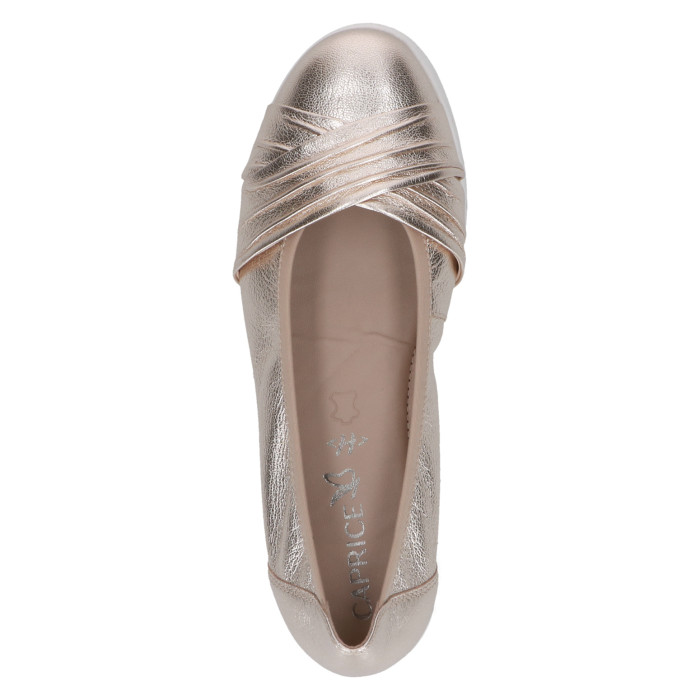 detail Dámské baleríny Caprice 9-22118-44 959 zlaté