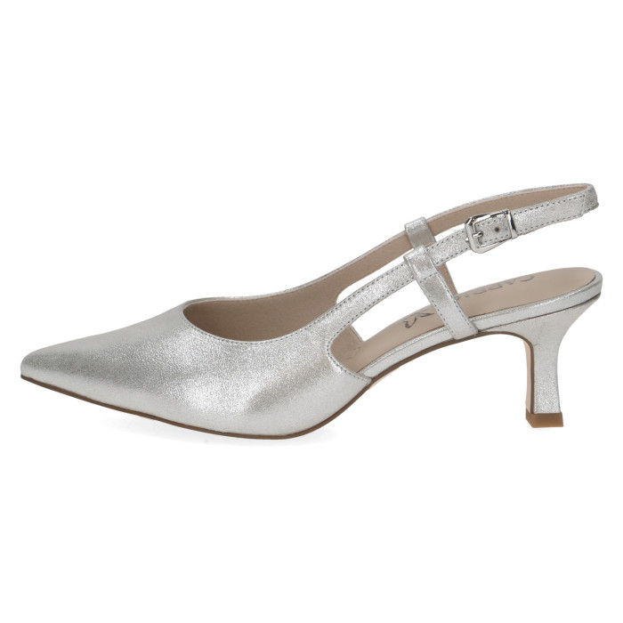 detail Dámské lodičky Caprice 9-29601-44 941 stříbrné