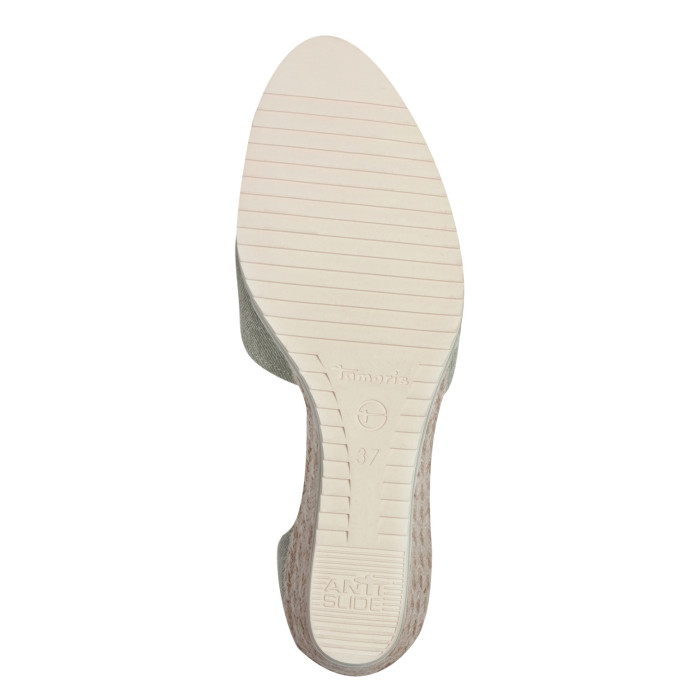 detail Dámské lodičky na klínku Tamaris 1-22319-44 771 zelené