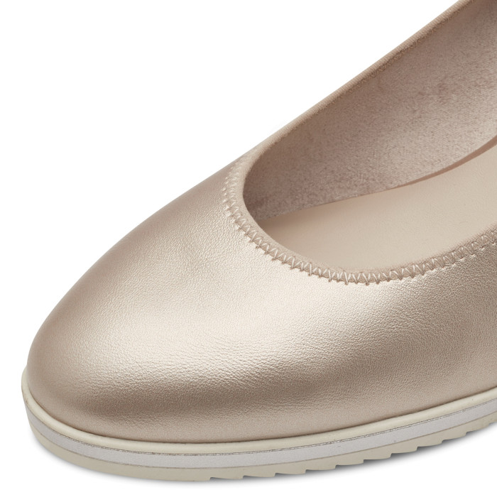 detail Dámské lodičky na klínku Tamaris 1-22305-42 933 metalické