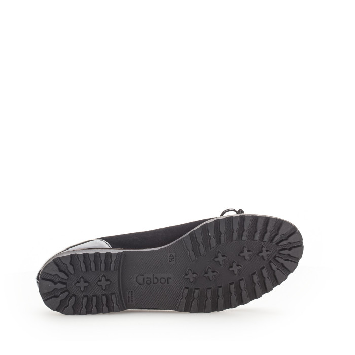 detail Dámské baleríny Gabor 04.100.37 černé