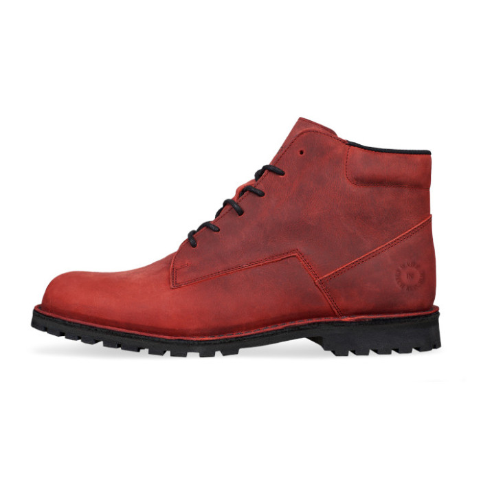detail Dámské kotníkové boty Vasky Hillside Waterproof Red