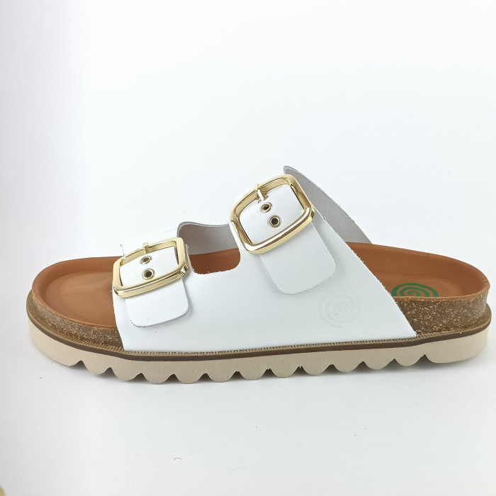 detail Dámské zdravotní pantofle Dr.Brinkmann 700680-03 bílé