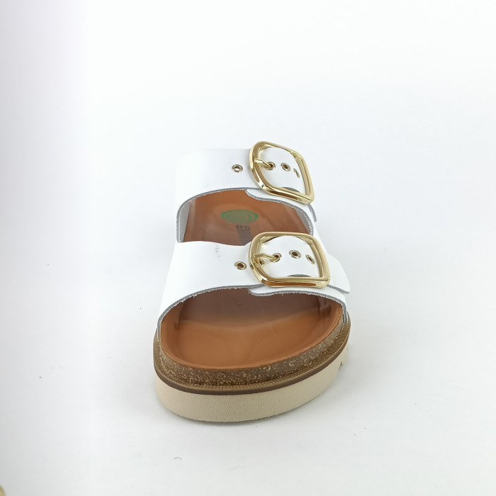 detail Dámské zdravotní pantofle Dr.Brinkmann 700680-03 bílé