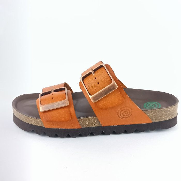 detail Dámské zdravotní pantofle Dr.Brinkmann 700686-62 oranžové