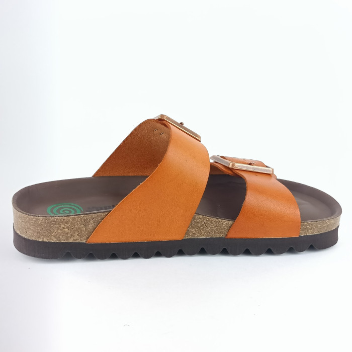 detail Dámské zdravotní pantofle Dr.Brinkmann 700686-62 oranžové