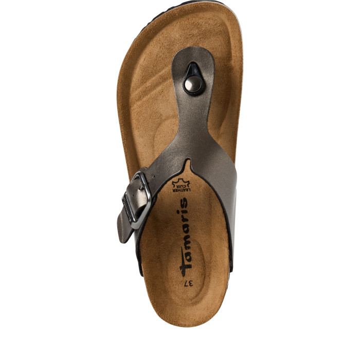 detail Dámské žabky Tamaris 1-27522-42 214 bronzové