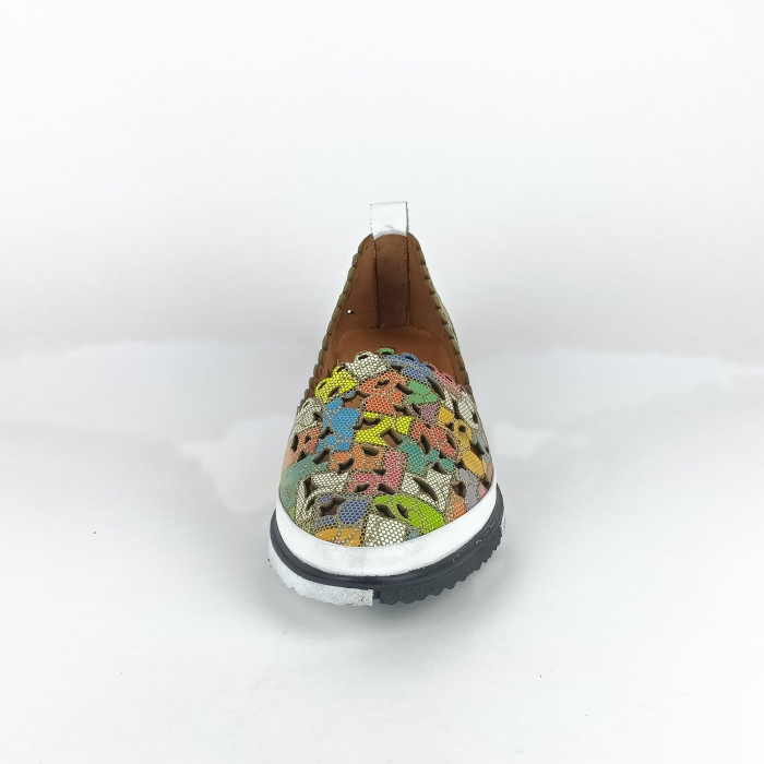 detail Dámské mokasíny Manitu 840139-00 vícebarevné