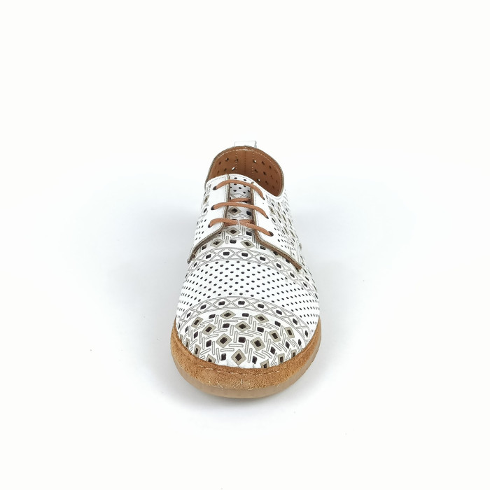 detail Dámské polobotky Manitu 840136-03 bílé