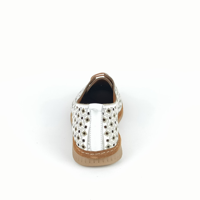 detail Dámské polobotky Manitu 840136-03 bílé