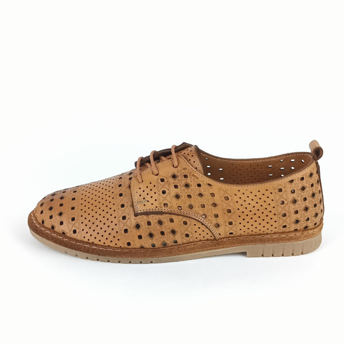 detail Dámské polobotky Manitu 840136-21 hnědé