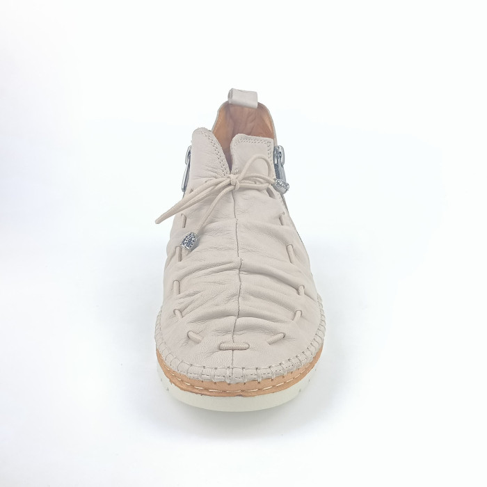 detail Dámské kotníkové boty Manitu 990643-91 béžové