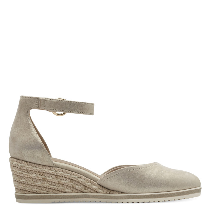 detail Dámské lodičky na klínku Tamaris 1-22309-42 179 béžové