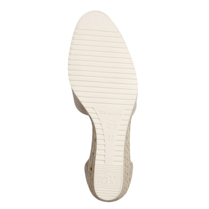 detail Dámské lodičky na klínku Tamaris 1-22309-42 179 béžové