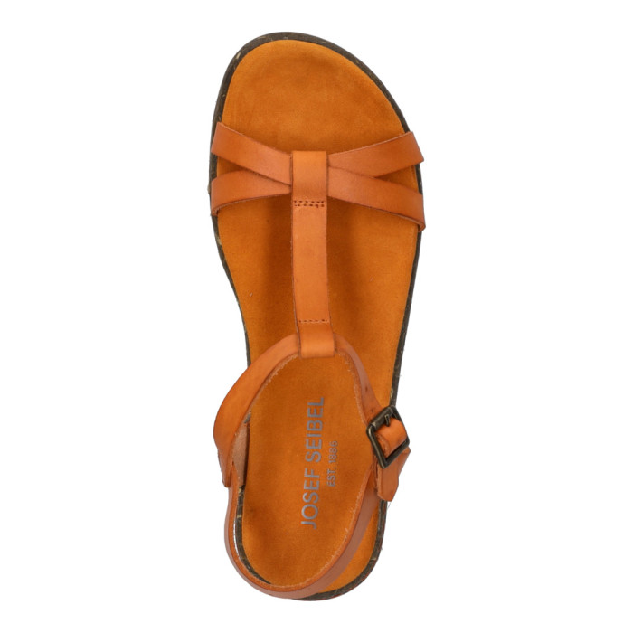 detail Dámské sandály Josef Seibel 74501 817 840 oranžové