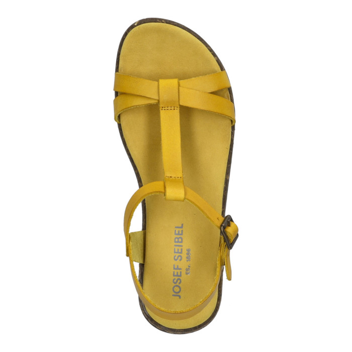 detail Dámské sandály Josef Seibel 74501 817 800 žluté