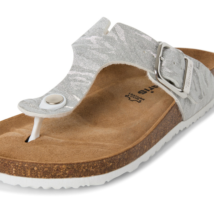 detail Dámské žabky Tamaris 1-27522-42 989 stříbrné