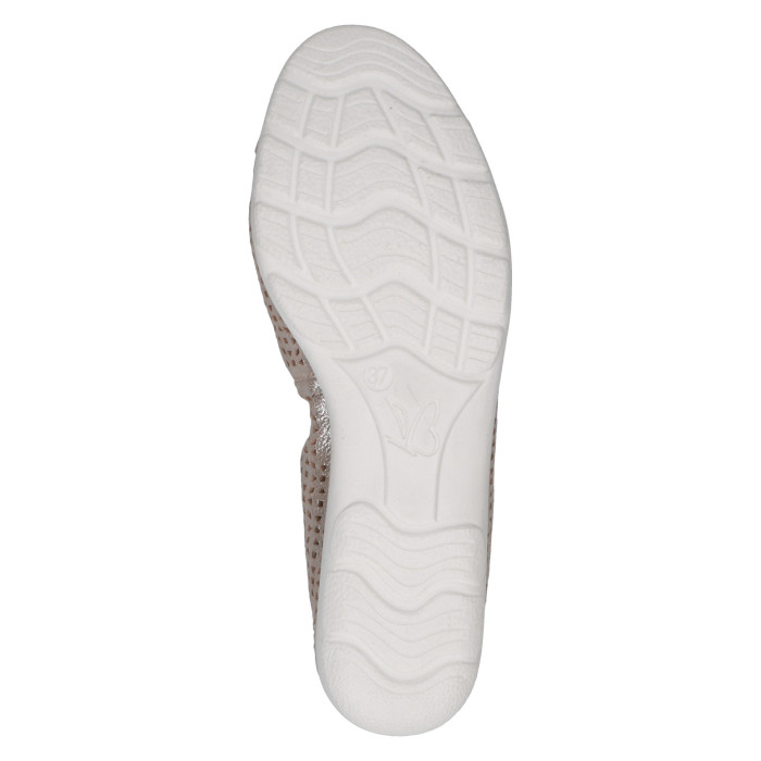 detail Dámské baleríny Caprice 9-22151-42 341 metalické