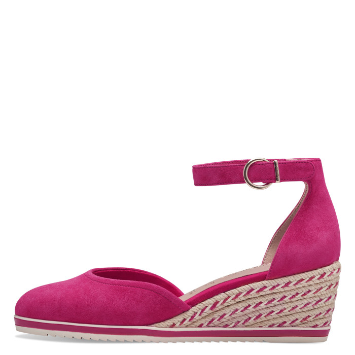 detail Dámské lodičky na klínku Tamaris 1-22309-42 513 růžové