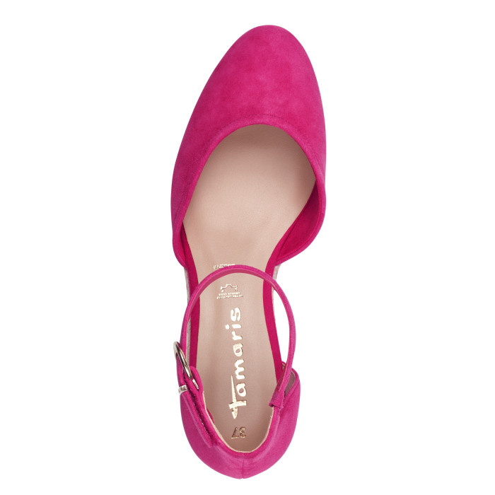 detail Dámské lodičky na klínku Tamaris 1-22309-42 513 růžové