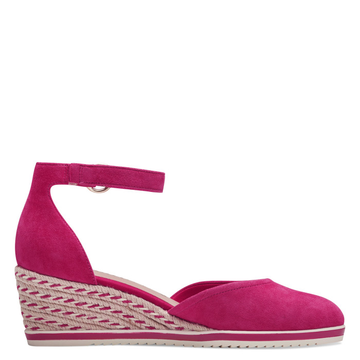 detail Dámské lodičky na klínku Tamaris 1-22309-42 513 růžové